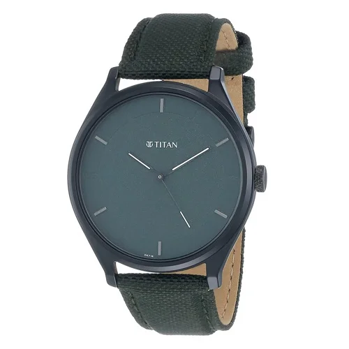 Glamorous  Neo Analog Green Dial Mens Watch