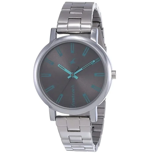 Dashing  Fundamentals Round Grey Dial Ladies Watch