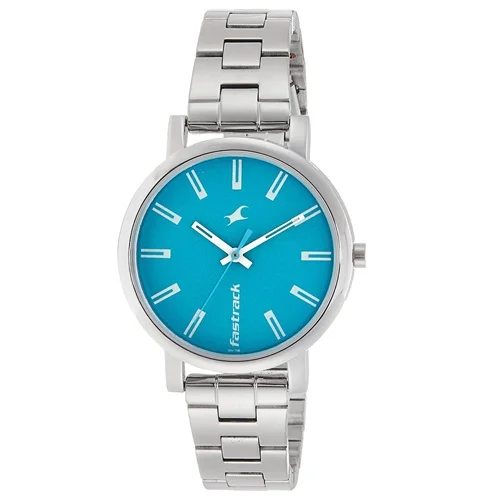 Popular Fastrack Fundamentals Analog Blue Dial Womens Watch