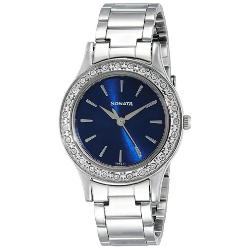 Funky Sonata Stardust Analog Silver Dial Womens Watch