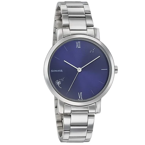 Glamorous Sonata Play Analog Blue Dial Womens Watch