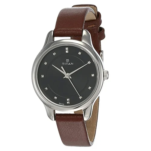 Rocking  Womens Workwear Watch with Black Dial