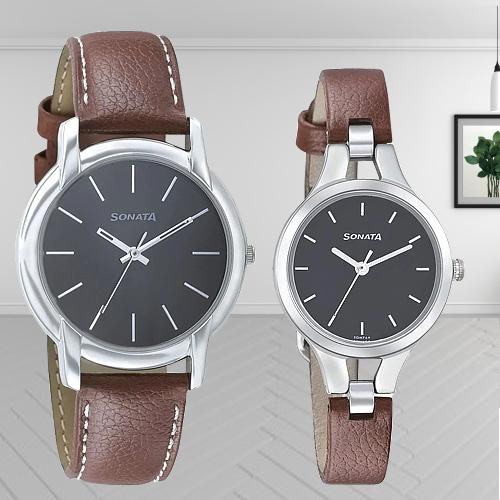 sonata couple watches