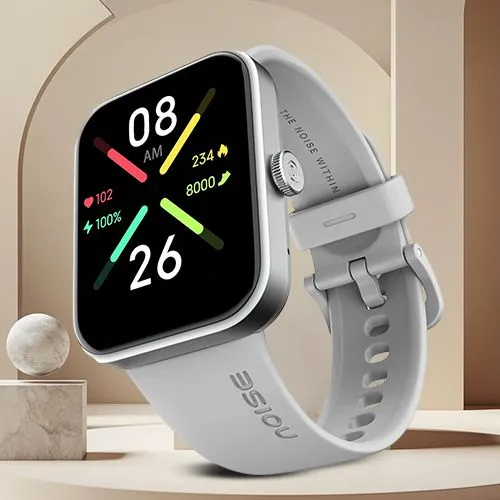 Mist Grey Fitness Smart Watch